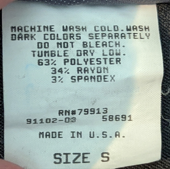 Motherhood 3/4 Sleeve Button Down Gray Shirt Size Small - Picture 6 of 7